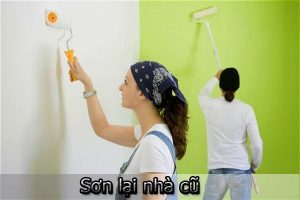 Sơn lại nhà cũ đúng kỹ thuật giúp đạt Chất Lượng Tốt – Thẩm Mĩ Cao