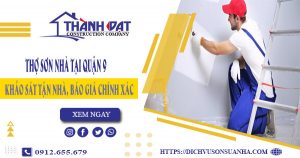 Công ty tư vấn dịch vụ thợ sơn nhà tại quận 9 – Giảm giá 20%