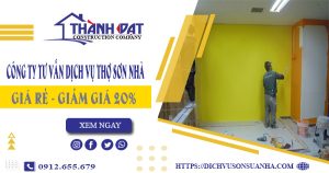 Công ty tư vấn dịch vụ thợ sơn nhà tại Hóc Môn – Giảm giá 20%