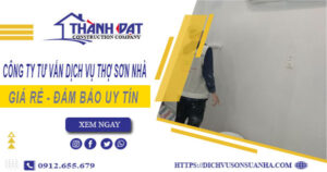 Công ty tư vấn dịch vụ thợ sơn nhà tại Khánh Hoà – Giảm 10%
