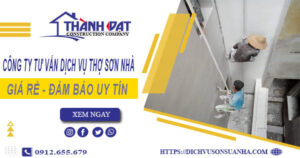Công ty tư vấn dịch vụ thợ sơn nhà tại Long An – Giảm giá 10%