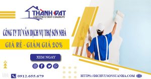 Công ty tư vấn dịch vụ thợ sơn nhà tại Nhà Bè – Giảm giá 20%