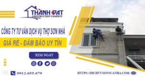 Công ty tư vấn dịch vụ thợ sơn nhà tại Nhơn Trạch – Giảm giá 10%