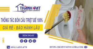Thông tắc bồn cầu tại Đắk Nông – Triệt để 100% -【BH 5 năm】