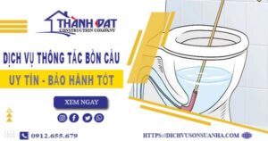 Thông tắc bồn cầu tại Kiên Giang – Triệt để 100%【BH 5 năm】