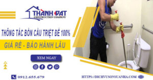 Thông tắc bồn cầu tại Kon Tum – Triệt để 100% -【BH 5 năm】
