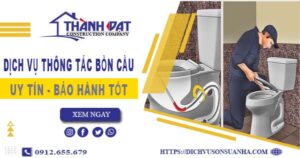 Thông tắc bồn cầu tại Rạch Giá – Triệt để 100% -【BH 5 năm】