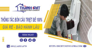Thông tắc bồn cầu tại Từ Liêm – Triệt để 100% -【BH 5 năm】