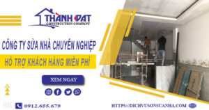 Công ty sửa nhà tại Bình Chánh【Hỗ trợ khách hàng miễn phí】