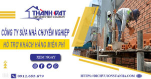 Công ty sửa nhà tại Gò Vấp -【Hỗ trợ khách hàng miễn phí】