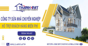 Công ty sửa nhà tại Hóc Môn【Hỗ trợ khách hàng miễn phí】