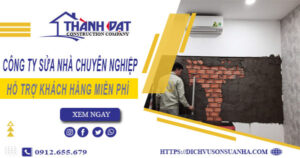 Công ty sửa nhà tại Long An【Hỗ trợ khách hàng miễn phí】