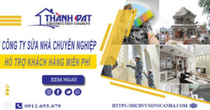Công ty sửa nhà tại quận 6 -【Hỗ trợ khách hàng miễn phí】