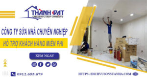 Công ty sửa nhà tại Thủ Đức -【Hỗ trợ khách hàng miễn phí】