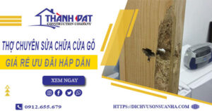 Báo giá chi phí sửa chữa cửa gỗ tại Tp Bà Rịa【Ưu Đãi 20%】