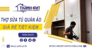Báo giá chi phí sửa tủ quần áo tại Thủ Dầu Một【Tiết kiệm 10%】