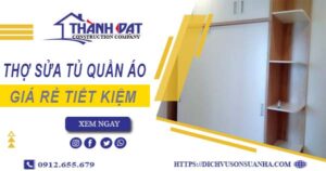 Báo giá chi phí sửa tủ quần áo tại Tp Biên Hoà【Tiết kiệm 10%】