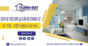 Dịch vụ sơn lại căn hộ chung cư tại Nhơn Trạch【Ưu đãi 20%】