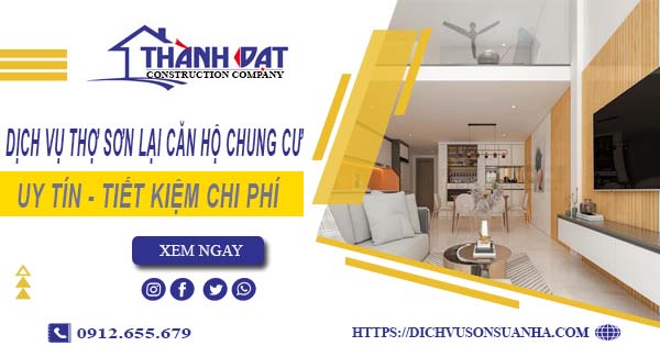 Dịch vụ thợ sơn lại căn hộ chung cư tại Quận 11【Ưu đãi 20%】