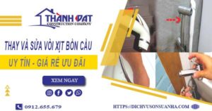 Báo giá thay và sửa vòi xịt bồn cầu tại Quận 1【Ưu Đãi 20%】
